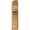 Ekena Millwork Merced Rough Sawn Traditional Outlooker, Western Red Cedar, 6"W x 18"D x 26"H OUT06X18X26MRC01RWR - alternate 4